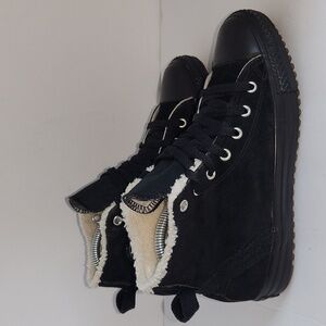 Converse Black High-Top Canvas Sneakers